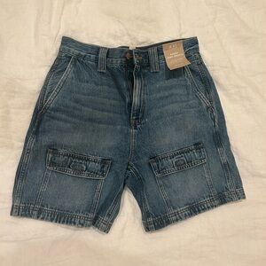 Madewell Baggy Jean Shorts